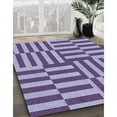 thumbnail image 2 of Ahgly Company Indoor Rectangle Patterned Blue Angel Blue Area Rugs, 5' x 8', 2 of 6