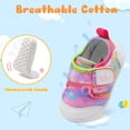 thumbnail image 5 of JOINFREE Baby Boys Girls First Walking Shoes Infant Sneakers Crib Shoes Breathable Lightweight, 5 of 6