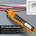 thumbnail image 4 of Digital Multimeter Non Contact Pen Type Meter 4000 Counts with AC/DC Voltage Resistance Capacitance Hz Tester Tool A3003 HX6C ,High Efficiency, 4 of 6