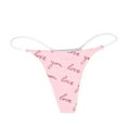 thumbnail image 4 of Wxolcjlv Women's Underwear Valentine'S Day Leopard Printed Sexy Thong Panties Ladies Breathable Panties Comfy Thongs,Size S-XXL, 4 of 6