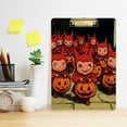 thumbnail image 4 of Halloween Little Devil Acrylic Clipboard with Gold Clip for Classroom School and Office A4 Letter Size, 4 of 7