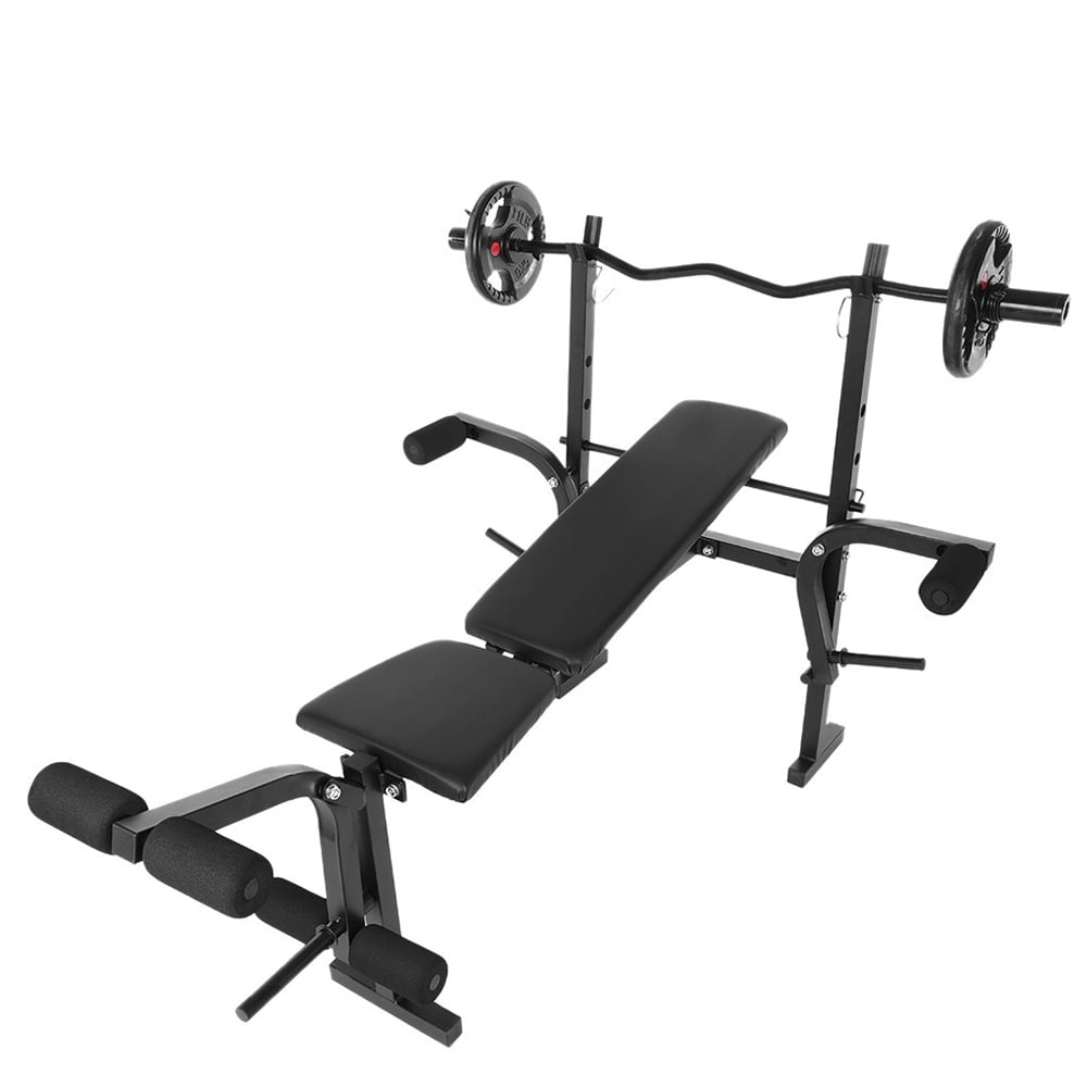 DTX Fitness AllinOne Dumbbell/Barbell Weight Bench with Butterfly