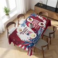 thumbnail image 3 of Anniversary USA Table Cloth Waterproof Tablecloths, 4th of July 1776-2026 American Flag Tablecloth Dining Table Cover for Kitchen Party Tabletop Outdoor, Rectangle Tablecloth 60x120 Inch, 3 of 9