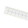 thumbnail image 4 of Kearding Regla de retales transparente, plantilla de acolchado acrílico, regla para manualidades, costura, herramienta de medición de dibujo hecha a Tela de costura y artesanía Kearding HA1089-00B, 4 of 6