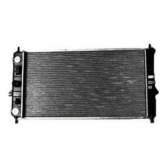 Radiator with Transmission Cooler - Compatible with 2005 - 2010 Chevy Cobalt 2.2L 2.4L 4-Cylinder Automatic Transmission 2006 2007 2008 2009