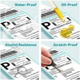 thumbnail image 3 of UTAH-Thermal Labels - 500 Labels - 4x6 Shipping Labels Fanfold Thermal Labels Address Labels - Commercial Grade for Shipping Label Printers, Strong Adhesive, 3 of 4