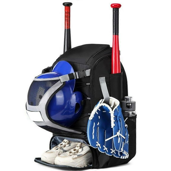 Large Capacity Baseball Softball Bag Hold Helmet 2 Tees Ball Bats Batting Glove Gear Outdoor Camping Bag Sport Organizer