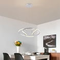 thumbnail image 4 of Lámpara TULIPAN Luxica Lighting Tipo Candil Colgante Led Blanca 6140 W, 4 of 10