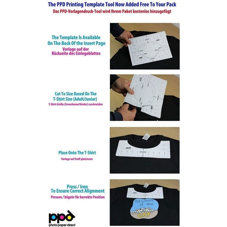 Iron On Transfer Paper For Dark Fabrics Tutorial By Photo Paper Direct 