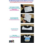 PPD 50 Sheets 11x17 - Inkjet Iron-on Heat Transfer Paper for Black & Dark Fabric and T-Shirts - Premium - PPD-107-50