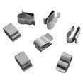 thumbnail image 5 of 50 Pcs Trailer Frame Wire Cable Clips Stainless Steel Solar Panel Clips Metal Wire Management Clamp In Car Home Office Clips, 5 of 8