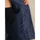 thumbnail image 5 of Chaqueta casual de mujer de tweed con botones y cuello alto de manga larga L azul, 5 of 6