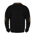 thumbnail image 4 of Blusas y camisas de manga larga con cuello redondo Sudadera con capucha de cuello redondo para hombre Jersey estampado Blusa de poliéster de manga larga para hombre, 4 of 4