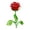 Red, variant on HAHUT Vintage Rose Incense Burner, 2-in-1 Romantic Metal Rose-Shaped Incense Holder for Home, Yoga, Office, Romantic Gift for Incense Lovers (Bronze)