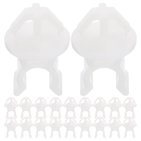 PENIKOKO 20Pcs Durable Protection Hood Prop Rod Holder Clips for Car Owners