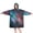 Colorful Starry Sky and Universe-1, variant on Wearable Blanket Hoodie,Colorful Starry Sky and Universe Oversized Sherpa Blanket Hoodie with Super Pockets,Super Warm Fuzzy Pullover for Women & Men