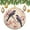 pattern-1384, variant on Ceramic Ornament Bird Heron Christmas Decor Ceramic Ornament Customized Ceramic Xmas Tree Decor Two Cranes Ceramic Christmas Ornament