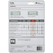 Texas Instruments TI-34 MultiView Scientific Calculator, Black