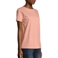 thumbnail image 4 of Hanes Women's Relaxed Fit Authentic ComfortSoft Crewneck T-Shirt, 4 of 5