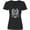 AB-Black, variant on Born in 1958 Limited Edition Women's V-Neck T-Shirt