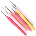 thumbnail image 1 of Crochet Hooks Kit, Metal Crochet  Easy To Grip Handle   Crochet  For DIY For Knitting, 1 of 8