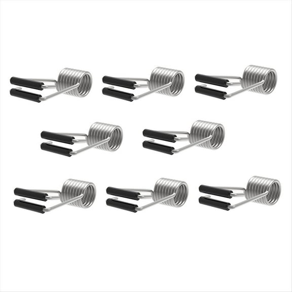 WQNZMADO Butterfly Spring Door Closer,Spring Hinge Door Closer Fits on Most Door Butt Hinge Pin,Automatic Spring Door Closer 8pcs