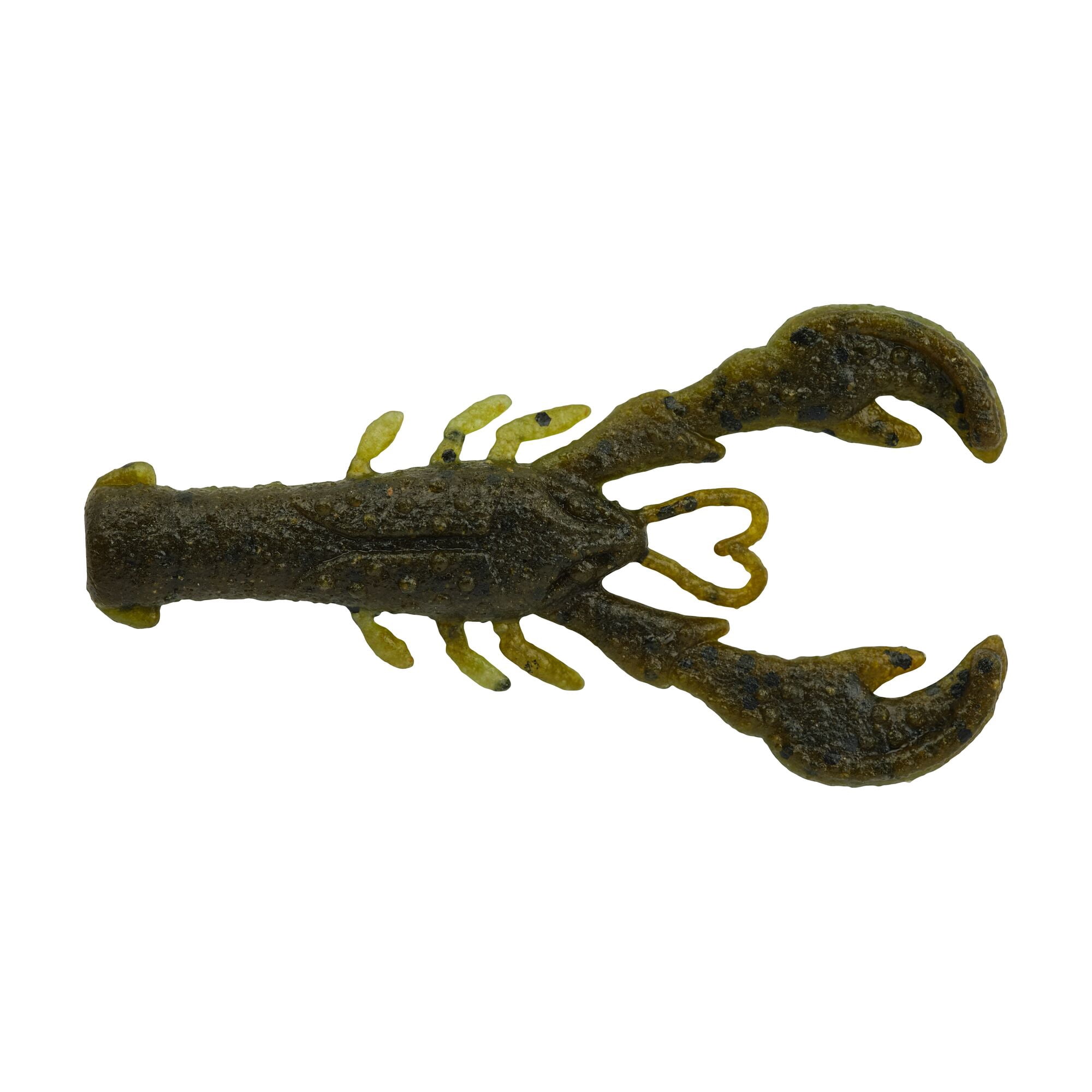Berkley PowerBait® MaxScent Lil' Super Trooper, 2.5 in, Craws, Green Pumpkin/Watermelon (8 Count)