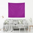 thumbnail image 5 of FREEAMG Plain Pale Violet Solid Color Tapestry Aesthetic Tapestry Wall Hanging for Home Decor 80" x 60" Inches, 5 of 6