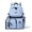 blue, variant on Unisex Workwear Backpack - Large Capacity Harajuku School Bag, Lightweight Casual Commute Pack (Black/Off-White/Grey/Blue)