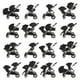 Baby Jogger Poussette City Select - Grenat avec Cadre Noir – image 2 sur 4