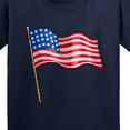 thumbnail image 4 of Inktastic American Flag Design Youth T-Shirt, 4 of 5
