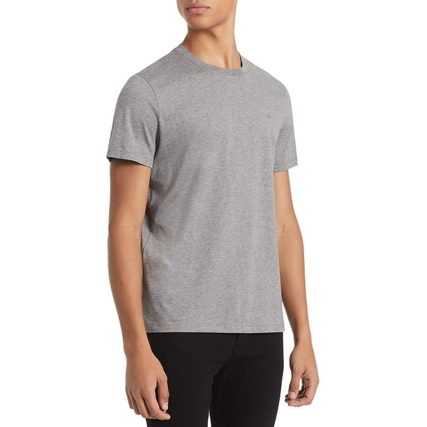Calvin Klein - Calvin Klein Men's Short Sleeve Crew Neck Liquid Jersey ...