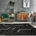 thumbnail image 2 of Beautiful Super Soft Modern Indoor Vincenza Collection Area Rug Carpet for Bedroom Living Room Dining Room in Dark Grey-Dark Blue, 7x10 (6'5" x 9'5", 200cm x 290cm), 2 of 6