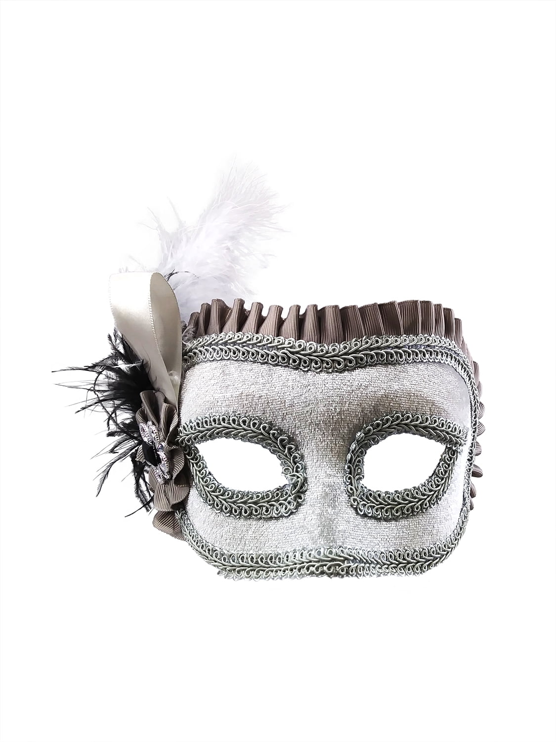 mardi gras mask with glasses