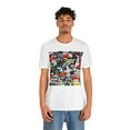 thumbnail image 4 of Retro 80s Mixtape Collage Short Sleeve T-Shirt - Vintage Music Lover, 4 of 4