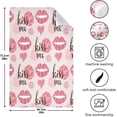 thumbnail image 3 of Soft Absorbent Reusable Kitchen Towels, Set of 4|28x18 in, Heart and Rose and Lips Dining Kitchen Living Room Tea Towels Dish Towels Decorative Towels Washcloth Gift, 3 of 7