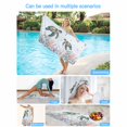 thumbnail image 5 of Beach Towel Sea Turtles Bath Pool Towels Ocean Fish Coral Seagrass Absorbent Beach Towel Soft Large Quick Dry Lightweight Camping Travel Sports Yoga Gym Swim Towels for Adult 35x70 Inch, 5 of 9