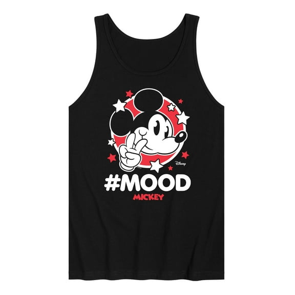 Disney - Mickey Mouse - Hashtag Mood - Men's Jersey Tank Top