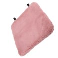 thumbnail image 1 of Almohadilla del asiento delantero automático, cojín de asiento del automóvil pvc pvc de espalda 17 pulgadas rosa para el invierno, 1 of 7