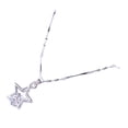 thumbnail image 3 of Estilo coreano Exquisito Hueco Estrella Colgante Collar Mujeres Clavícula Joyas, 3 of 4