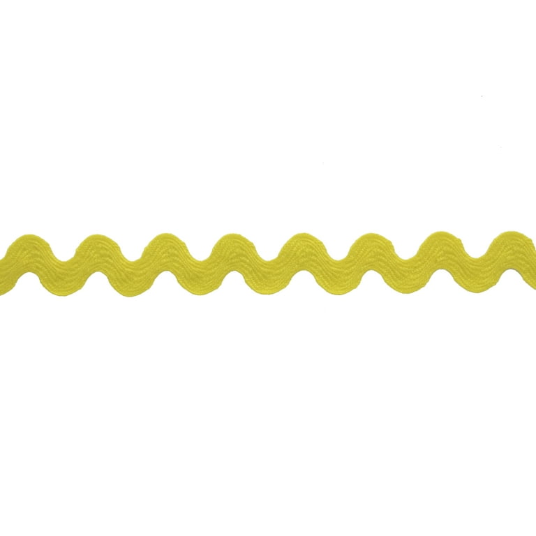 Essentials By Leisure Arts Ric Rac 11/16 4 yards Royal - rick rack trim  for sewing - wavy ric rac trim for sewing and crafts - ric rac ribbon - rick  rack trim royal