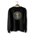 thumbnail image 2 of US Army Crewneck Sweatshirt Unisex Eversoft Fleece Pullover Midweight Sweatshirts Military Design Small Size Black, 2 of 9