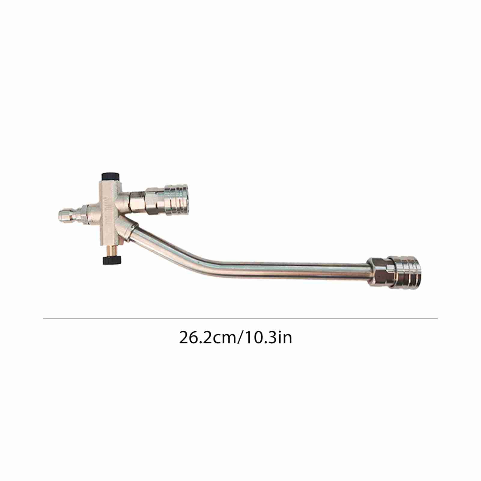 Washer Foam Cannon, Car Foam Blaster Wide Neck Soap Sprayer For Pressure Washer With 1/4'' Quick Connector, 1L Transparent Bottle
