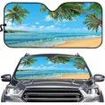 thumbnail image 1 of JoyLamoria Celestial Moon Mandala Design Auto Windshield Sun Shade Front Window Sunshade for Car SUV Van Double Bubble Fdujbj88-week, 1 of 3