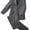 Light Gray, variant on London Fog Boy's Modern Fit 3-Piece Formal Luxury Suit Set - Black - 5