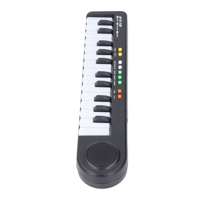 Piano Digital Electrónico, Piano Digital De 25 Teclas, Tonos Ajustables Para Niños Mayores De 3 Años