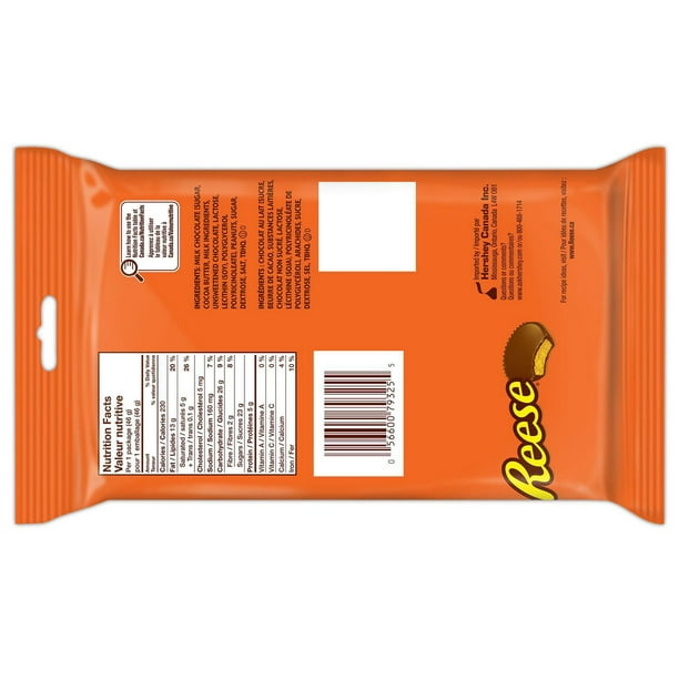 REESE'S PEANUT BUTTER CUP Candy, 4 * 46g 