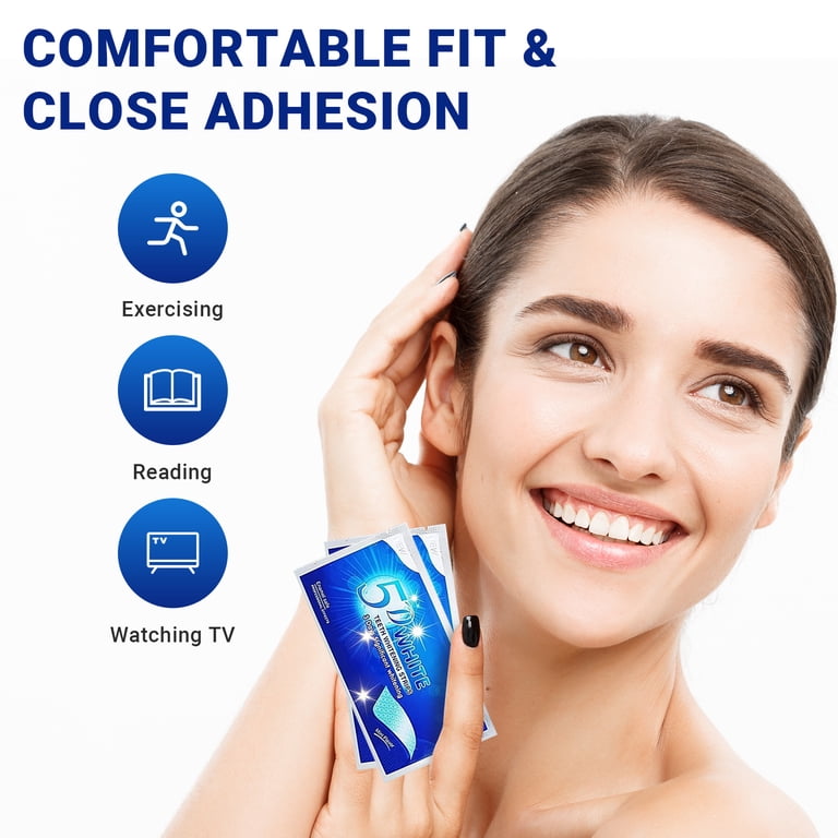 Teeth Whitening Strips, Professional 56-Count Kit, Sensitive photo 7