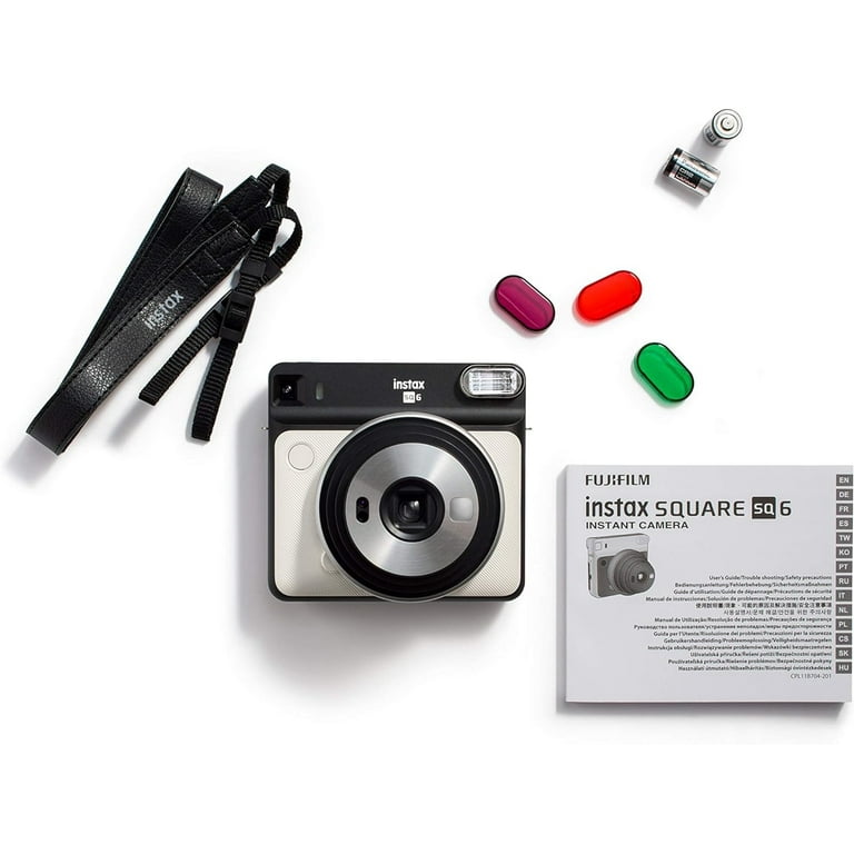 Fujifilm Instax SQUARE SQ6 Pearl White Instant Film Camera