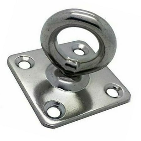 

1111Fourone Boat Ceiling Hanging Eye Plate Buckle Stainless Steel Hanger Suspension Hook Parts Maintenance Hardware for Outdoor Car